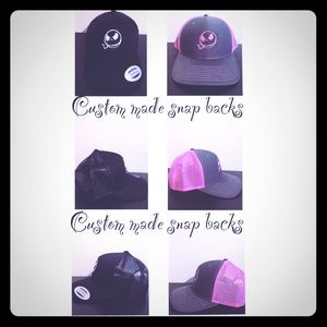 Custom made snap back hats